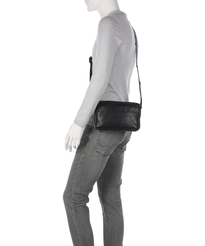 Spikes & Sparrow Apache Hubbert Crossbody bag schwarz