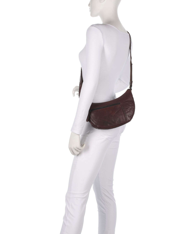 Spikes & Sparrow Bronco Cecelia Crossbody bag dark brown