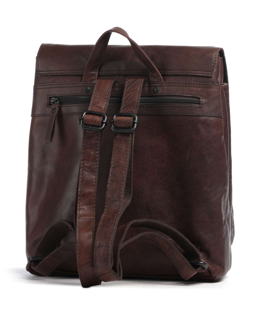 Spikes & Sparrow Bronco Tina Backpack dark brown