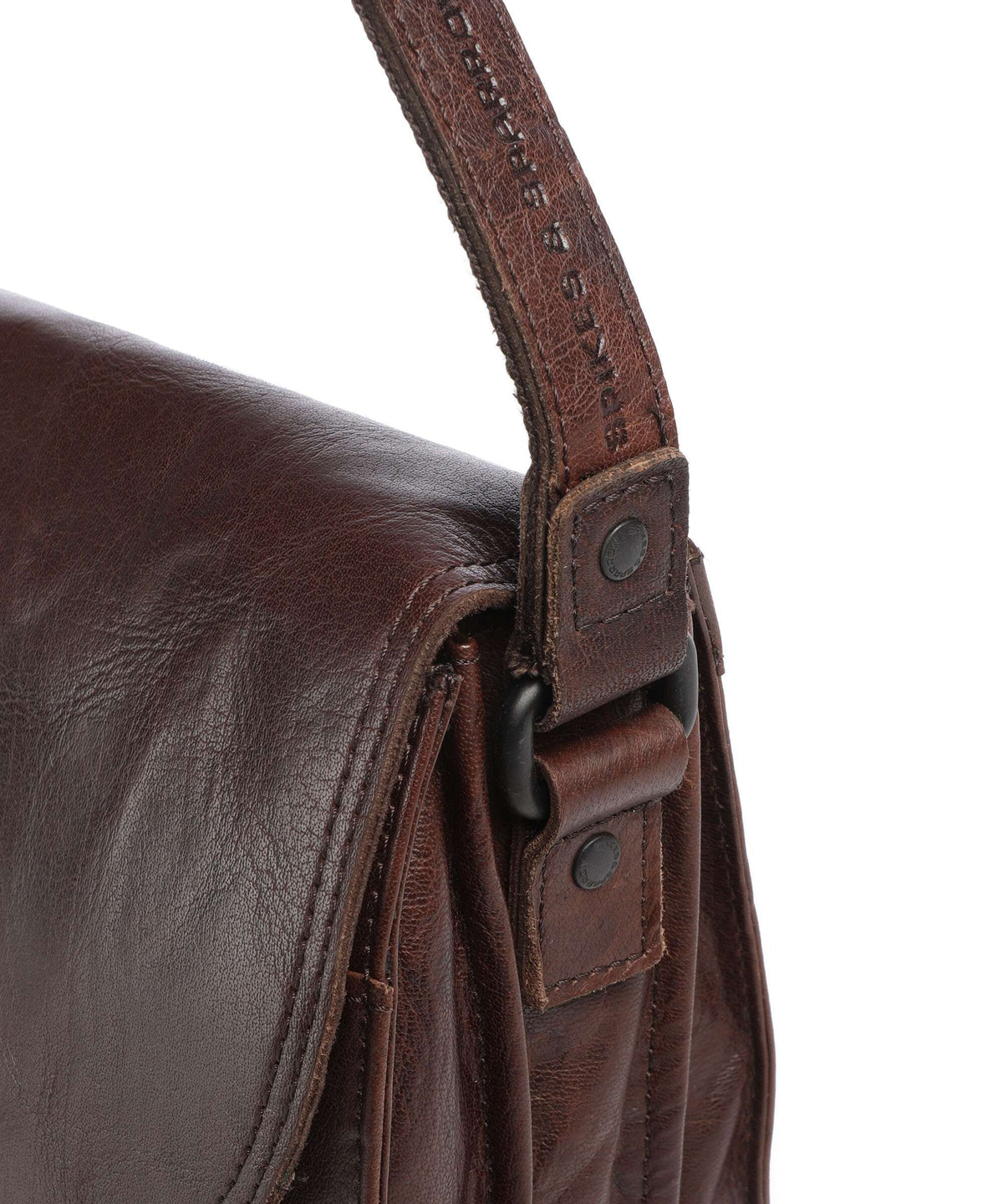 Spikes & Sparrow Bronco Lisbet Crossbody bag dark brown