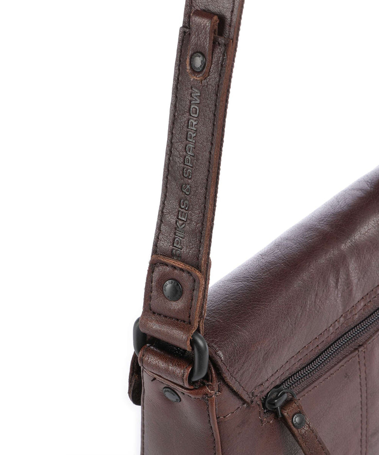 Spikes & Sparrow Bronco Genya Crossbody bag dark brown