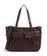 Spikes & Sparrow Bronco Fee Asiakirjasalkku dark brown