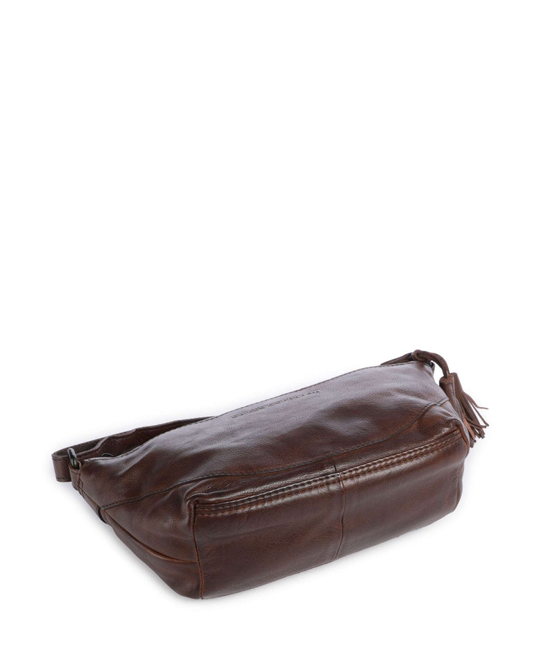 Spikes & Sparrow Apache Piperel Crossbody bag dark brown