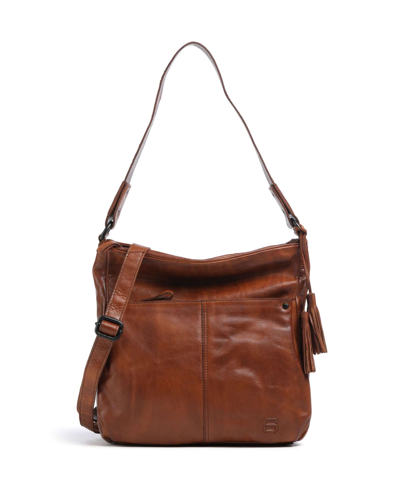 Spikes & Sparrow Apache Saar Shoulder bag brandy