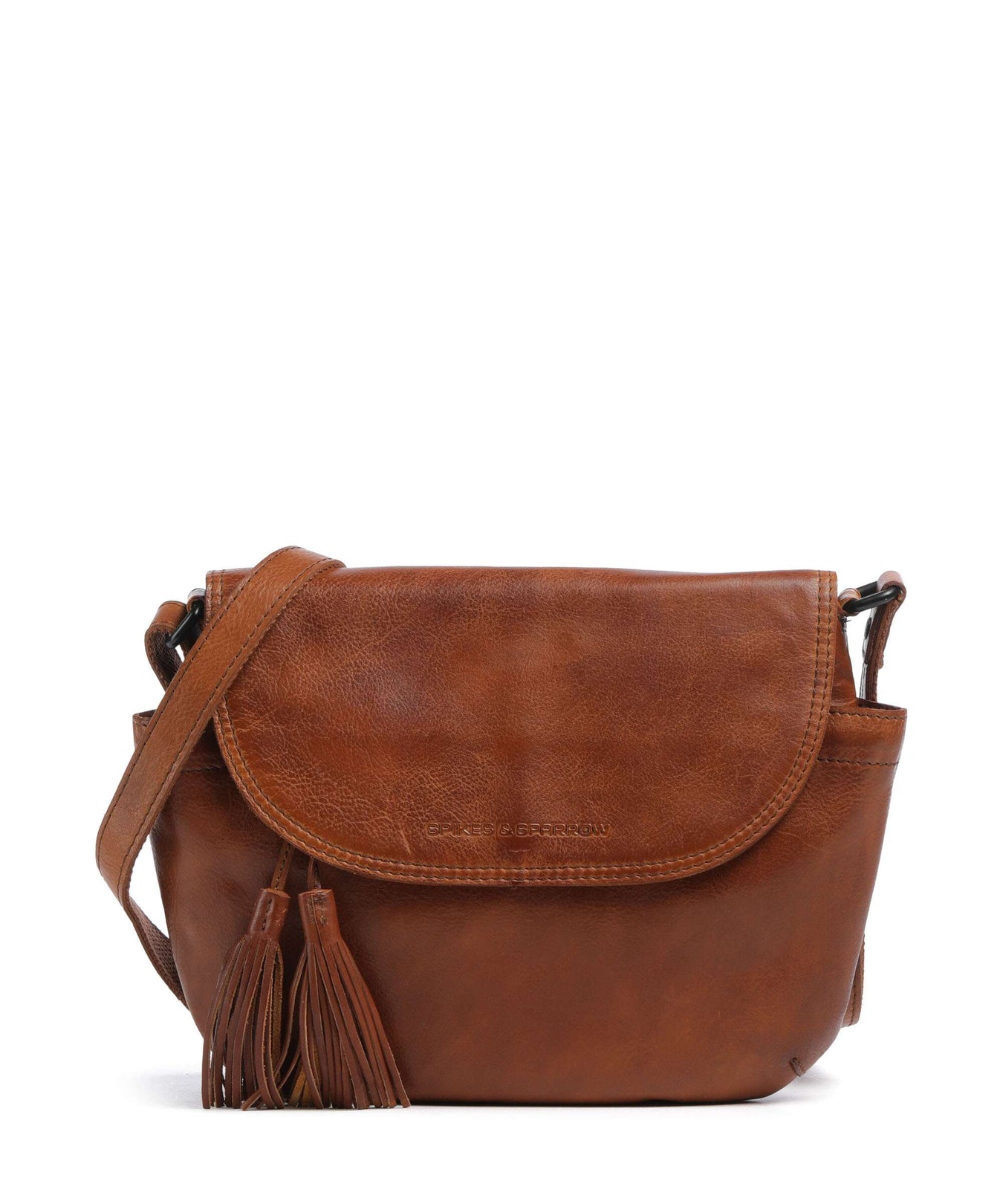 Spikes & Sparrow Apache Féline Crossbody bag brandy