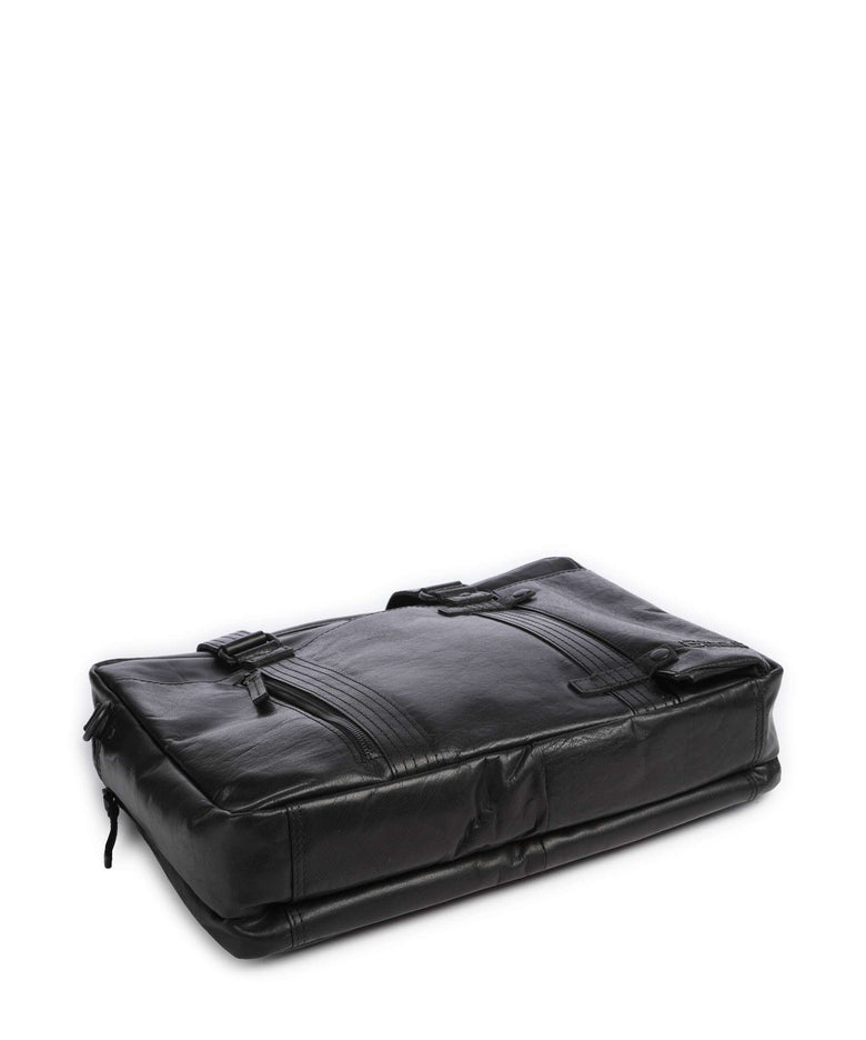 Spikes & Sparrow Bronco Dexter Briefcase black