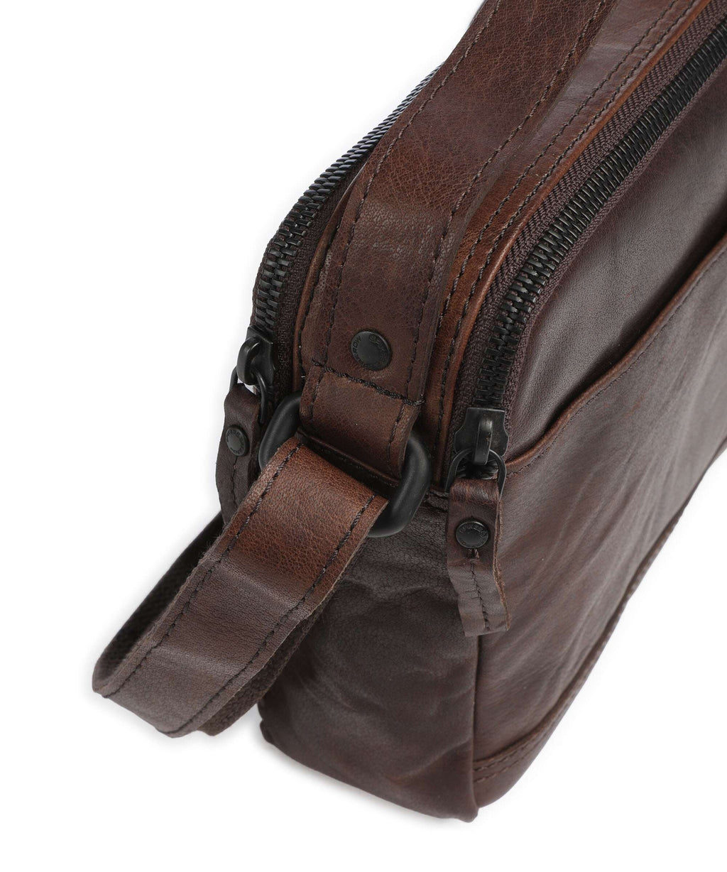 Spikes & Sparrow Bronco Randell Crossbody bag dark brown