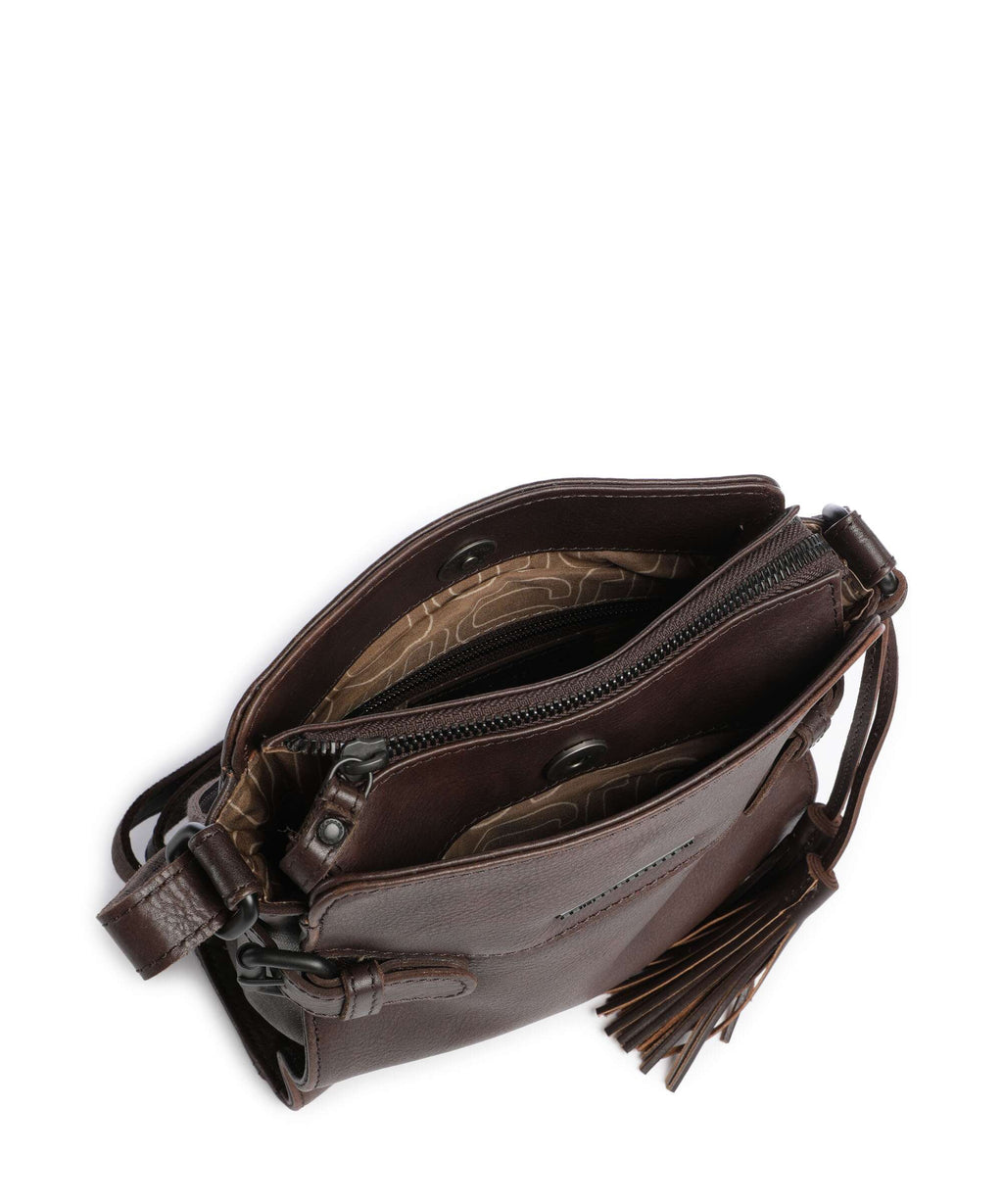 Spikes & Sparrow Hudson Jolinda Crossbody bag dark brown