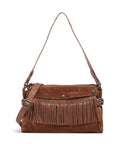 Spikes & Sparrow Suede Mix Madelon Shoulder bag mocca