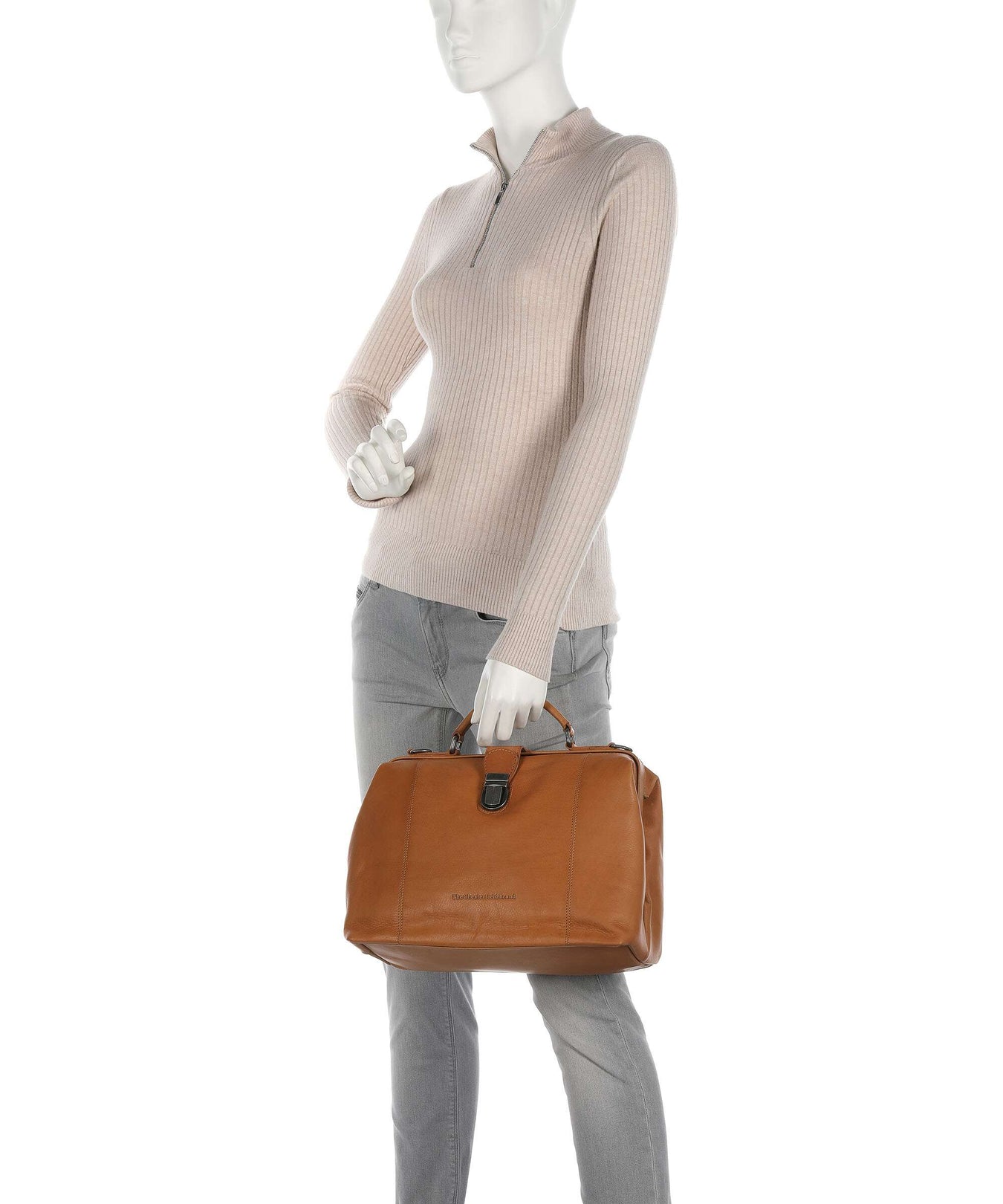 The Chesterfield Brand Shaun Handbag cognac