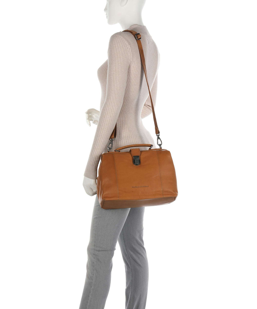 The Chesterfield Brand Shaun Handbag cognac
