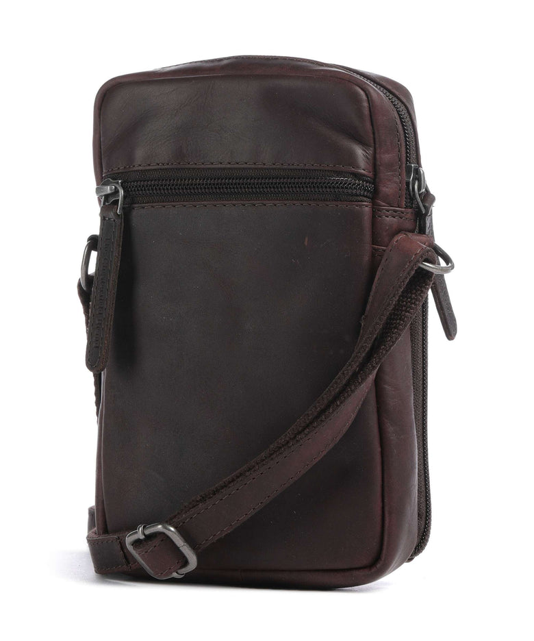 The Chesterfield Brand Hamilton Crossbody bag dunkelbraun