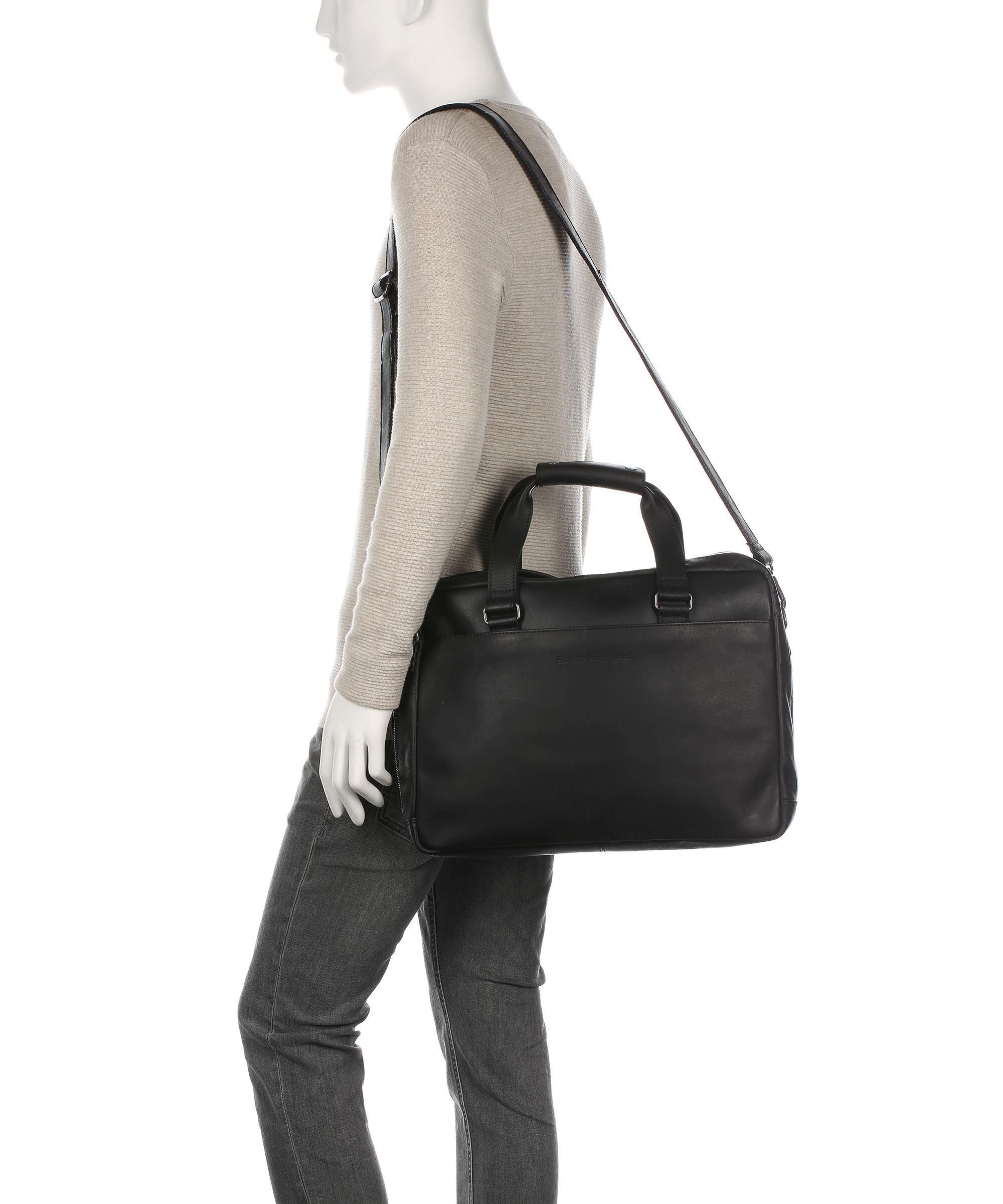 The Chesterfield Brand Manhattan Briefcase black