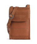 The Chesterfield Brand Wax Pull Up Cow Nebra Phone bag cognac