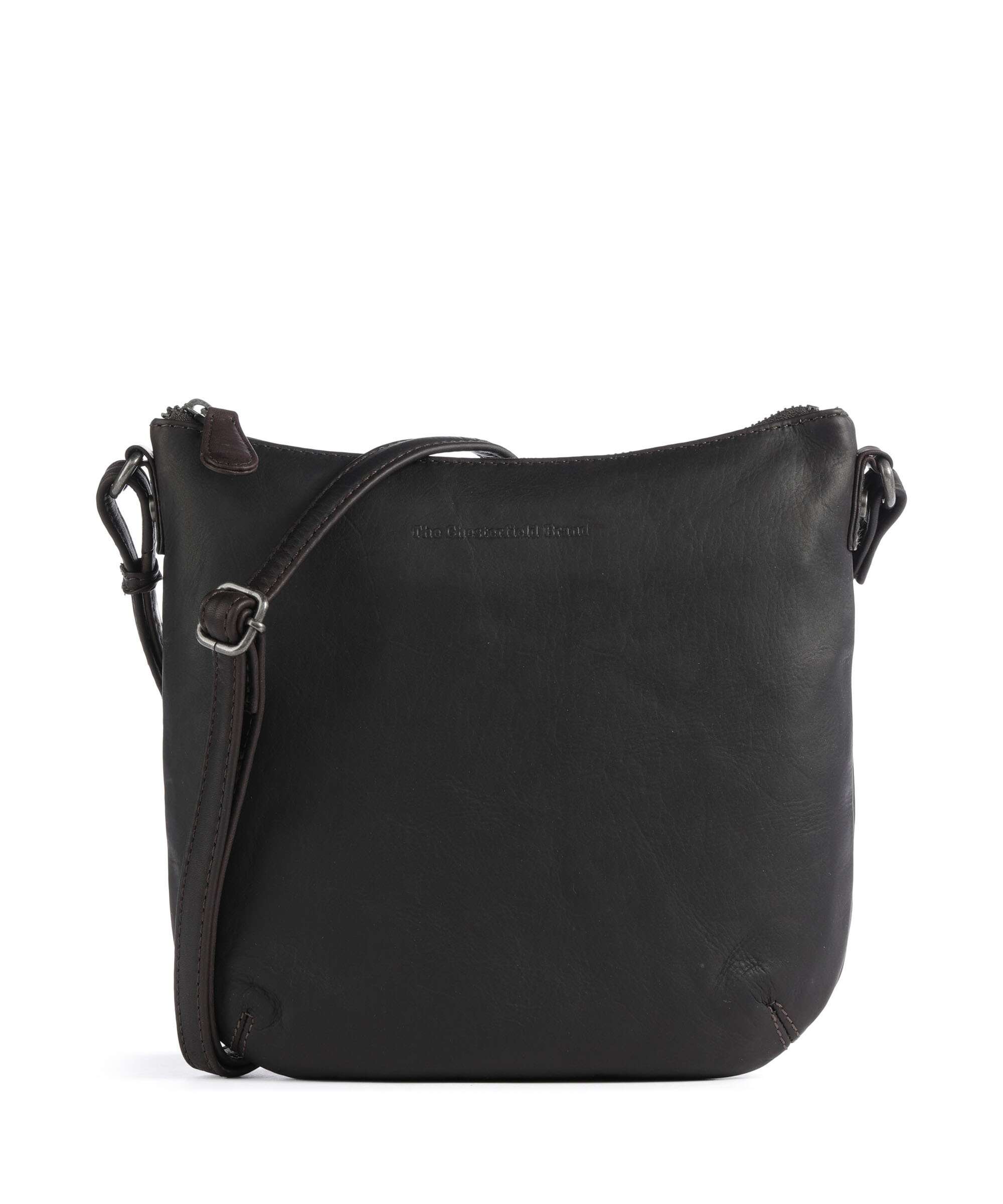 The Chesterfield Brand Wax Pull Up Cow Redding Crossbody bag brown