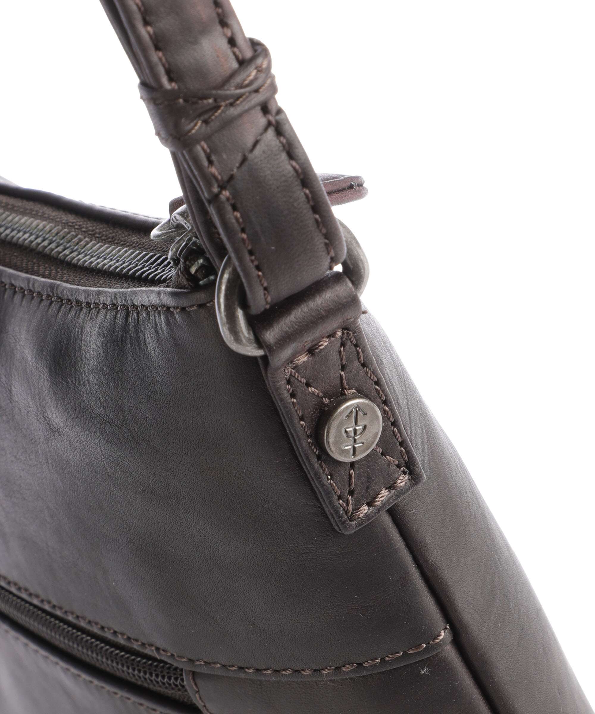 The Chesterfield Brand Wax Pull Up Cow Redding Crossbody bag brown