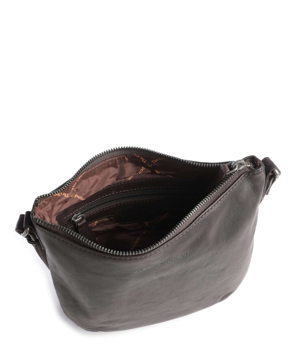 The Chesterfield Brand Wax Pull Up Cow Redding Crossbody bag brown
