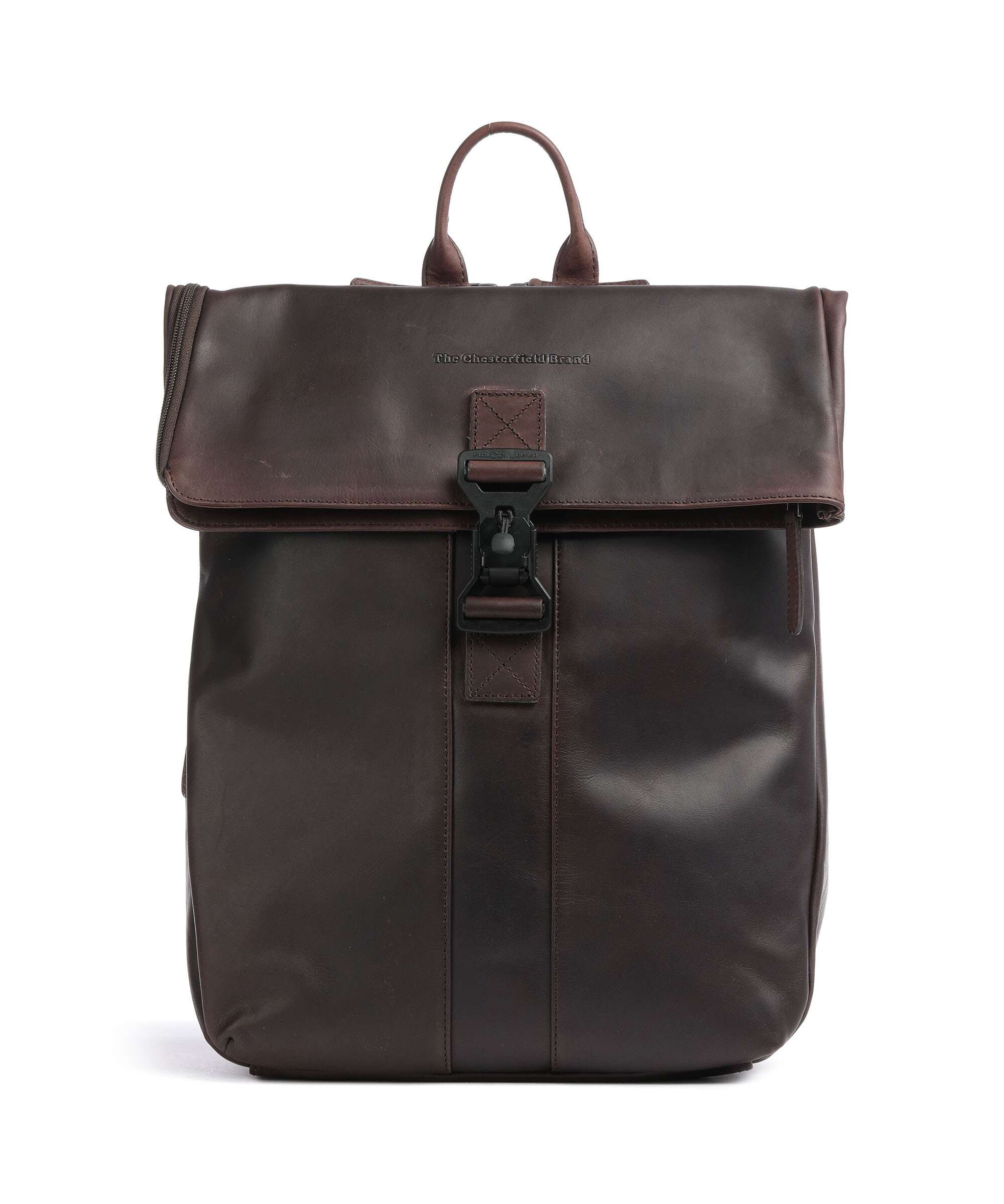 The Chesterfield Brand Wax Pull Up Cow Savona Backpack brown