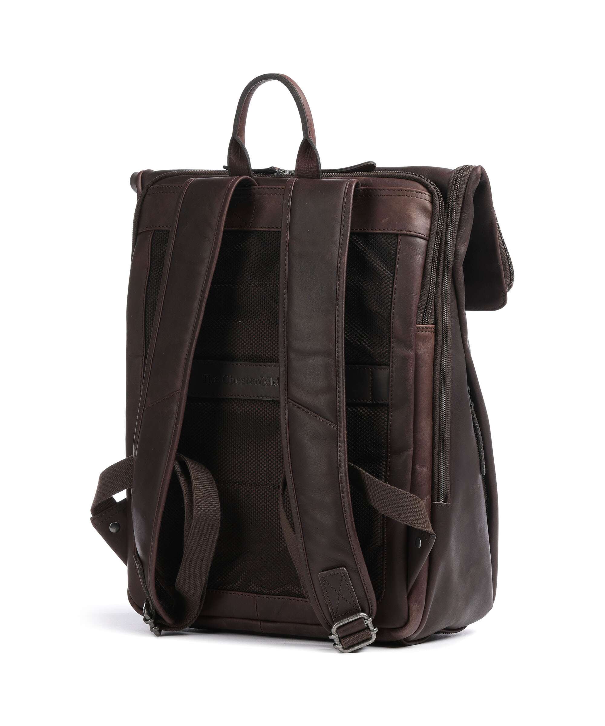 The Chesterfield Brand Wax Pull Up Cow Savona Backpack brown