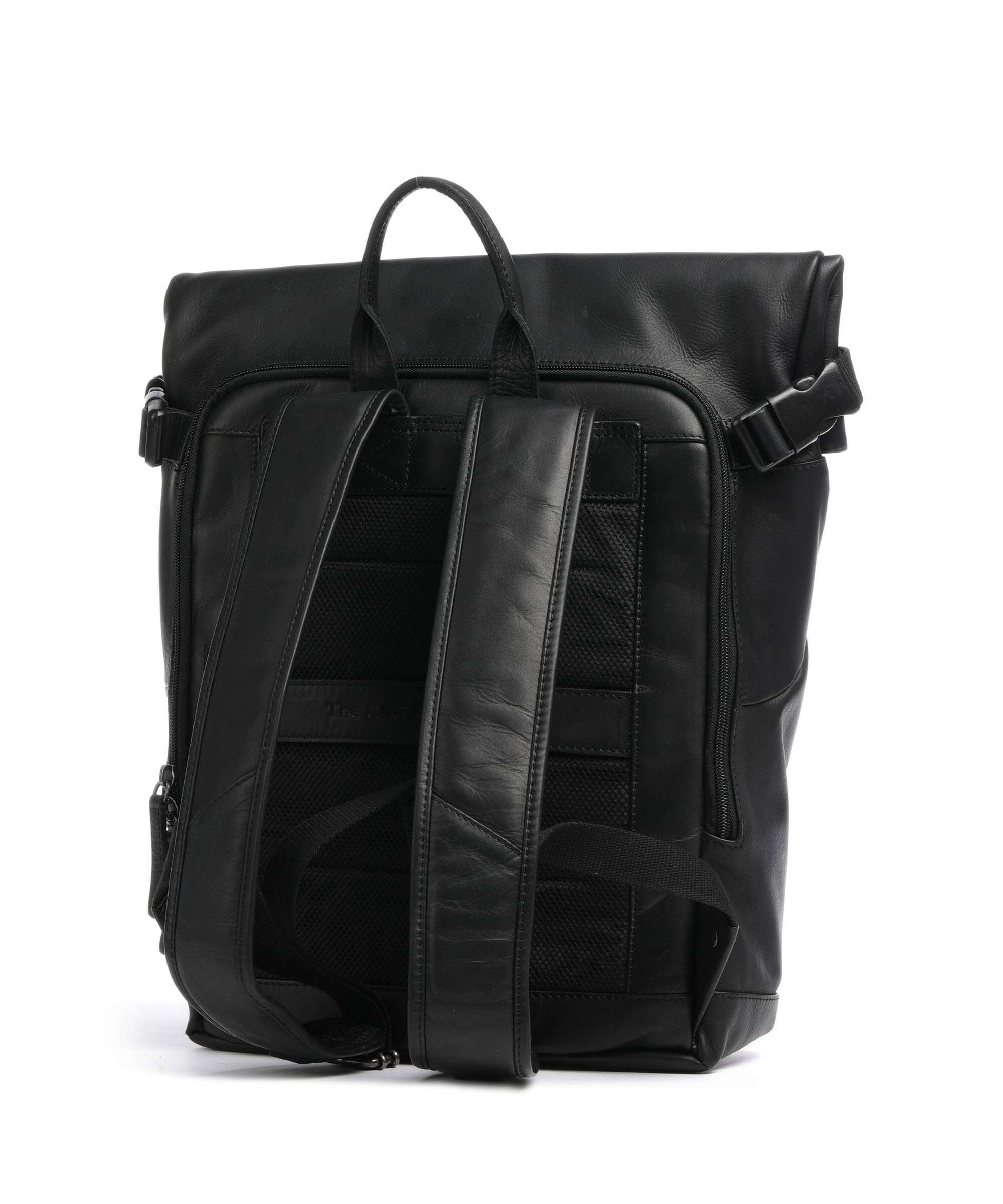 The Chesterfield Brand Wax Pull Up Cow Mazara Backpack black