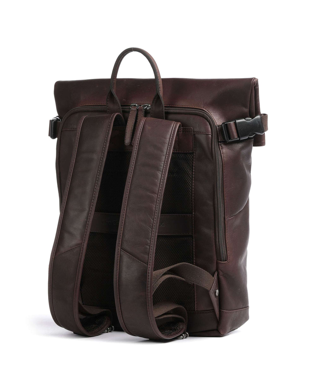 The Chesterfield Brand Wax Pull Up Cow Mazara Backpack brown