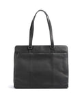 The Chesterfield Brand Wax Pull Up Cow Fidenza Tote bag black