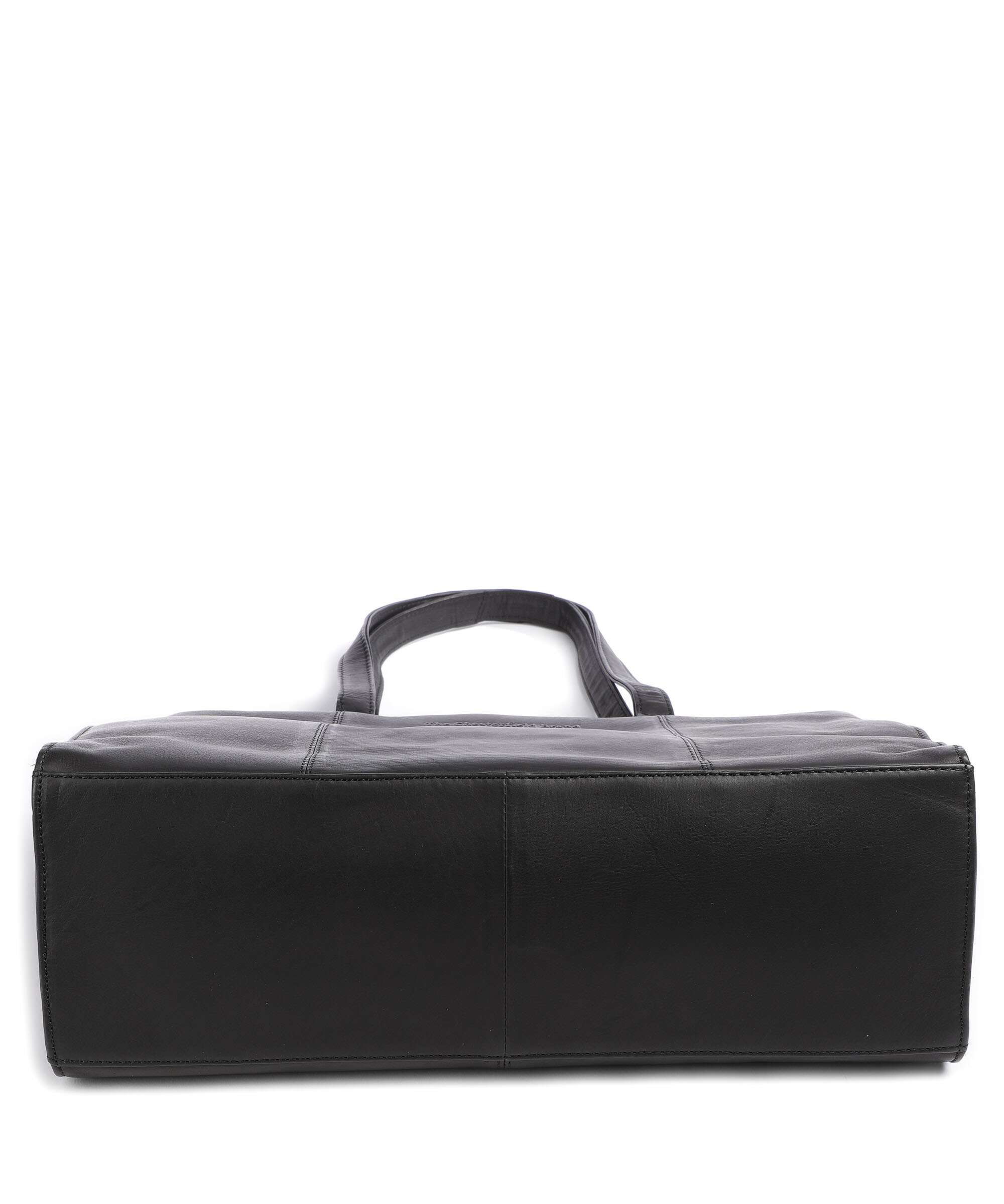The Chesterfield Brand Wax Pull Up Cow Fidenza Tote bag black