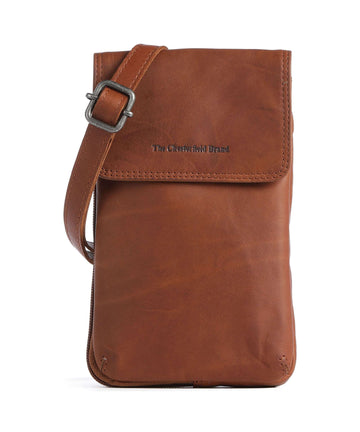 The Chesterfield Brand Langley Matkapuhelin laukku cognac