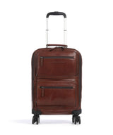 The Chesterfield Brand Cow Wax Pull Up San Marino 4-Pyöräiset matkalaukku cognac