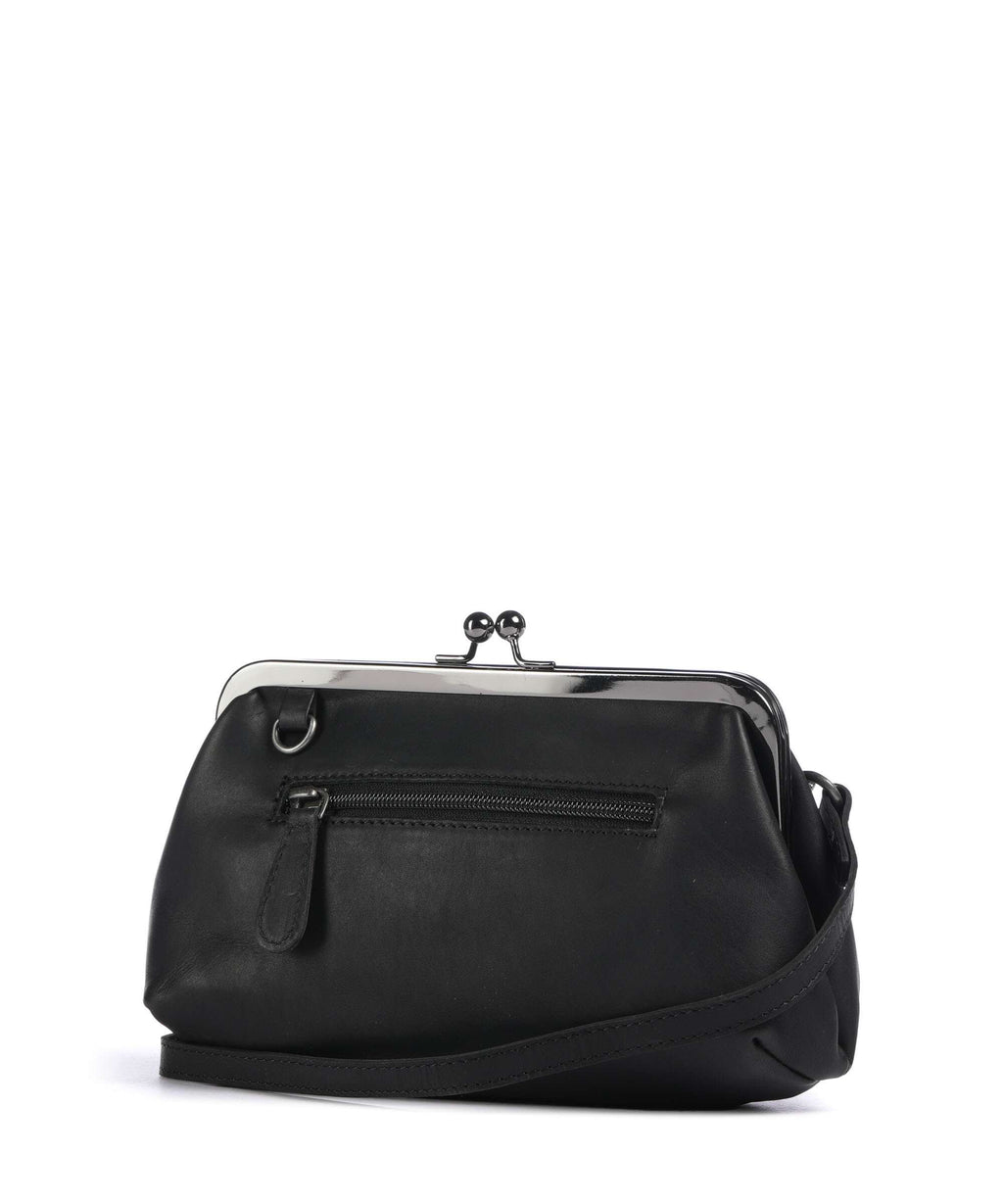 The Chesterfield Brand Wax Pull Up Cow Andrade Shoulder bag black