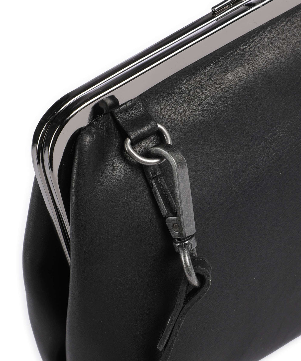 The Chesterfield Brand Wax Pull Up Cow Andrade Shoulder bag black