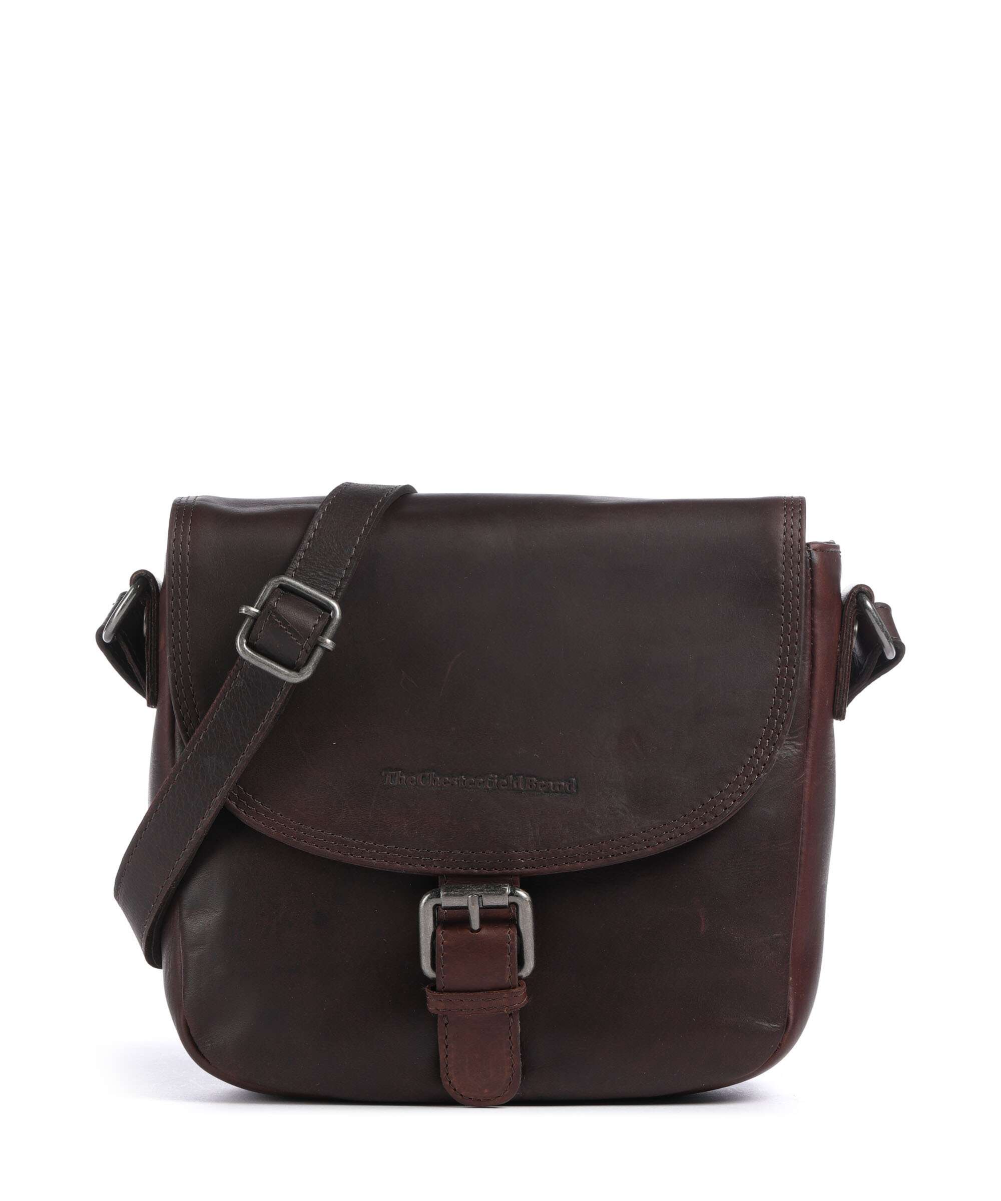 The Chesterfield Brand Wax Pull Up Cow Lucian Crossbody bag brown