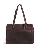 The Chesterfield Brand Cow Wax Pull Up Branson Olkalaukku brown