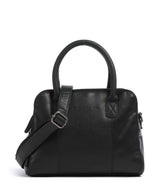The Chesterfield Brand Cow Wax Pull Up Ezra Handbag black