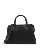 The Chesterfield Brand Cow Wax Pull Up Layton Handbag black