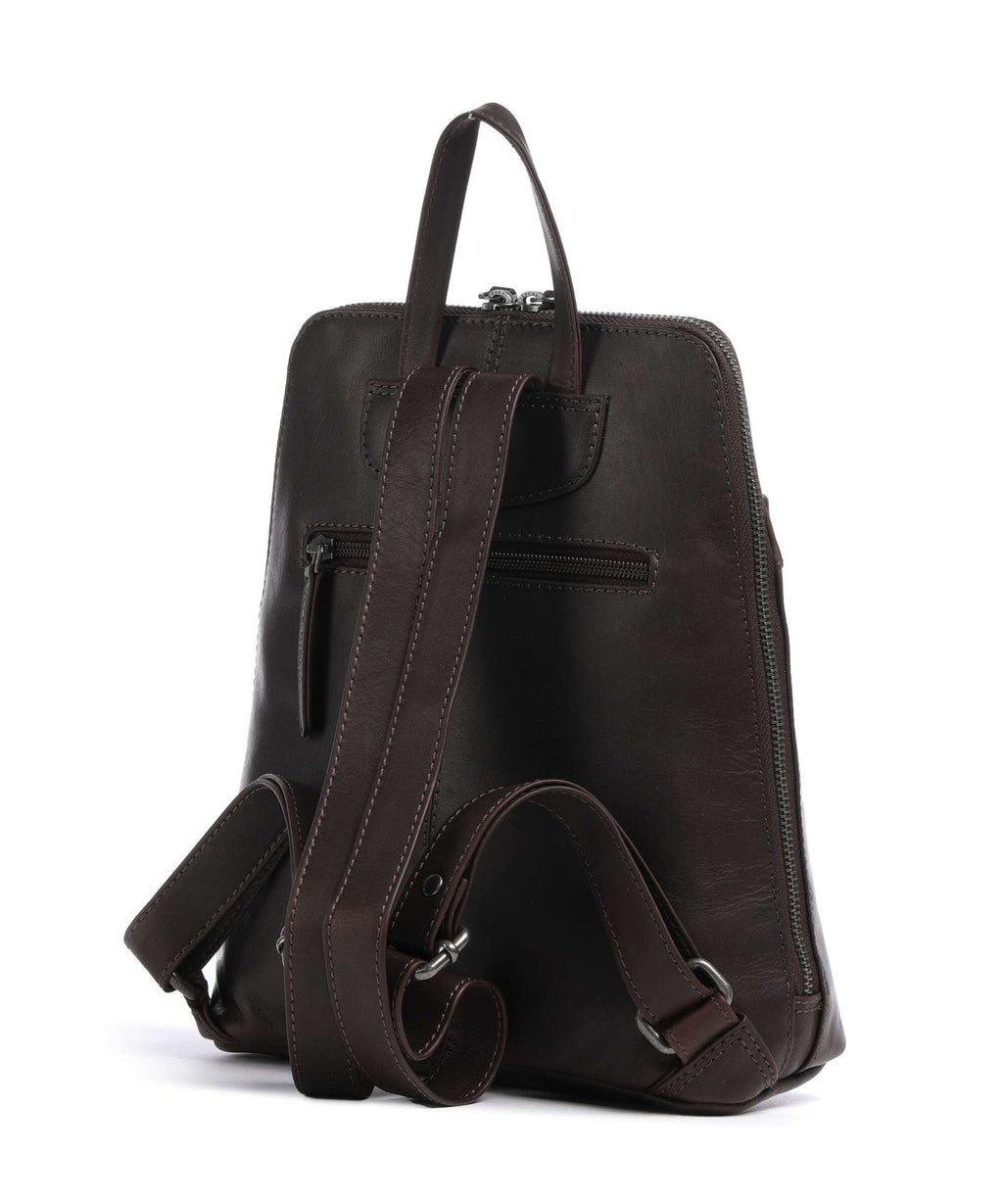 The Chesterfield Brand Wax Pull Up Cow Linford Backpack brown
