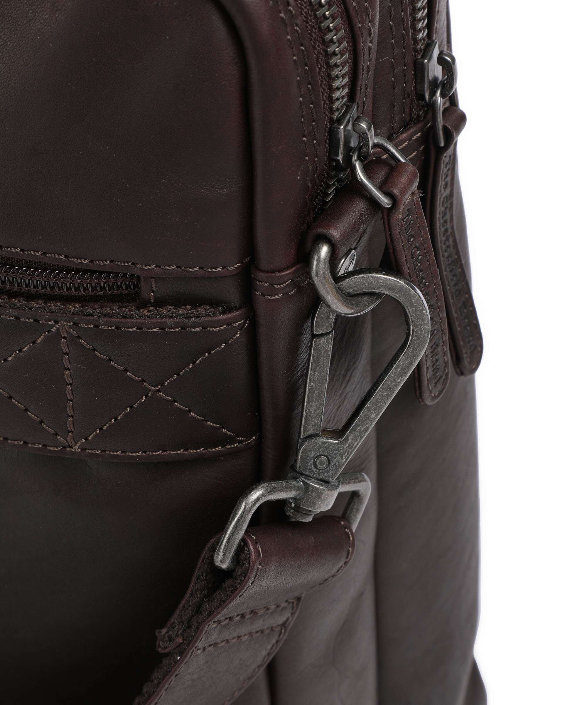 The Chesterfield Brand Wax Pull Up Cow Fabian Briefcase brown