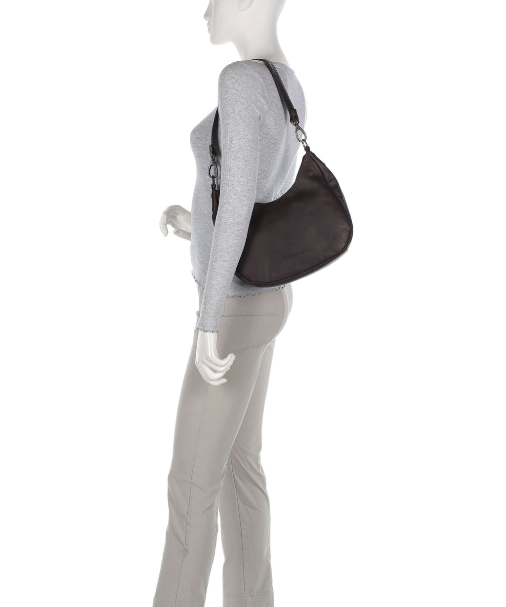 The Chesterfield Brand Wax Pull Up Cow Alexandria Shoulder bag brown