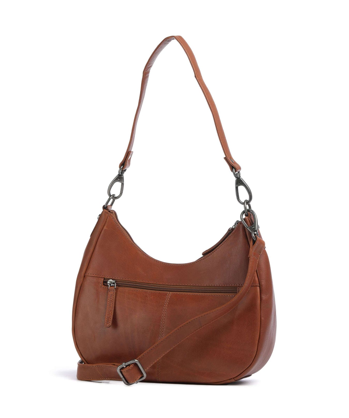 The Chesterfield Brand Cow Wax Pull Up Alexandria Shoulder bag cognac