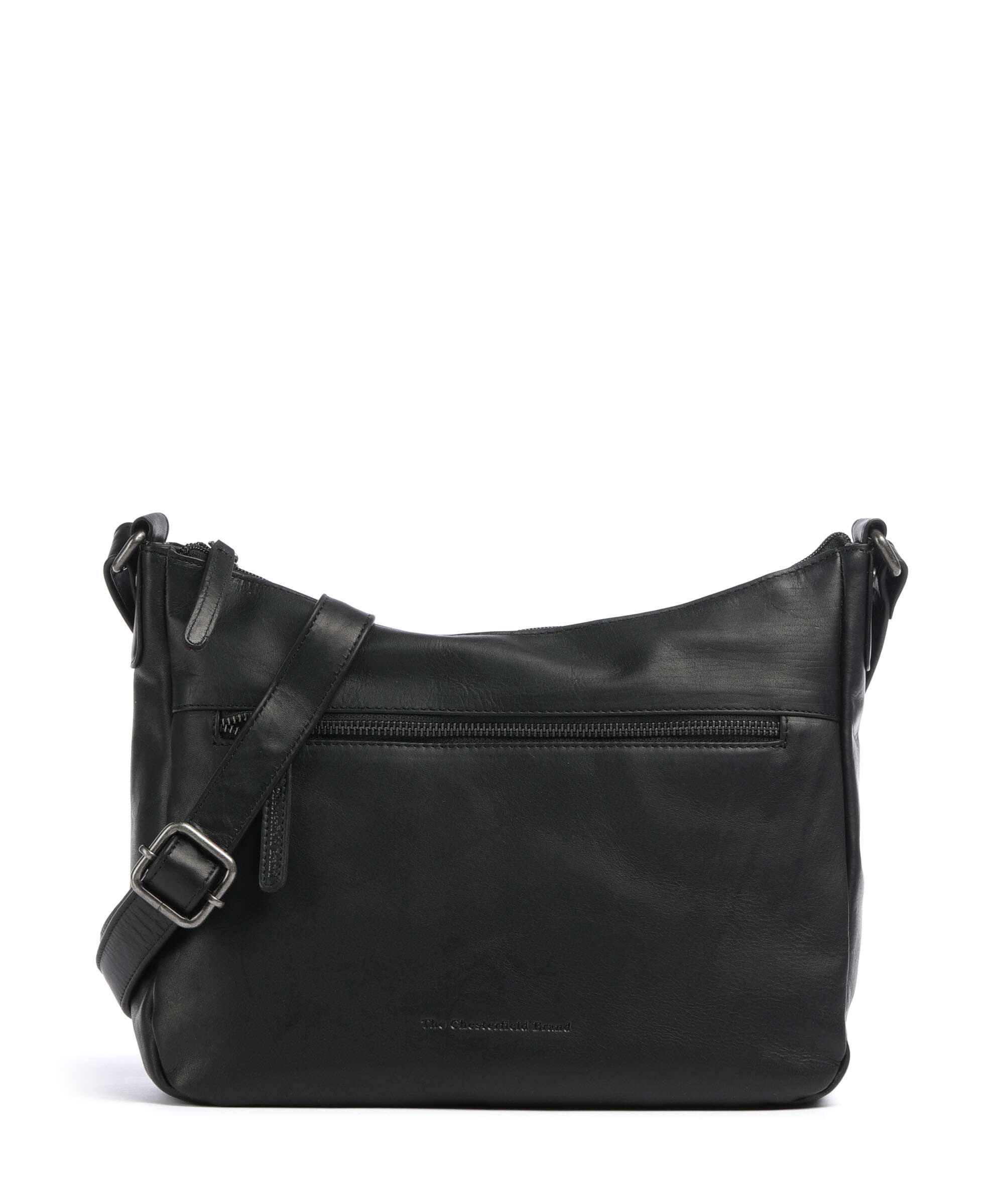 The Chesterfield Brand Wax Pull Up Cow Loraine Crossbody bag black