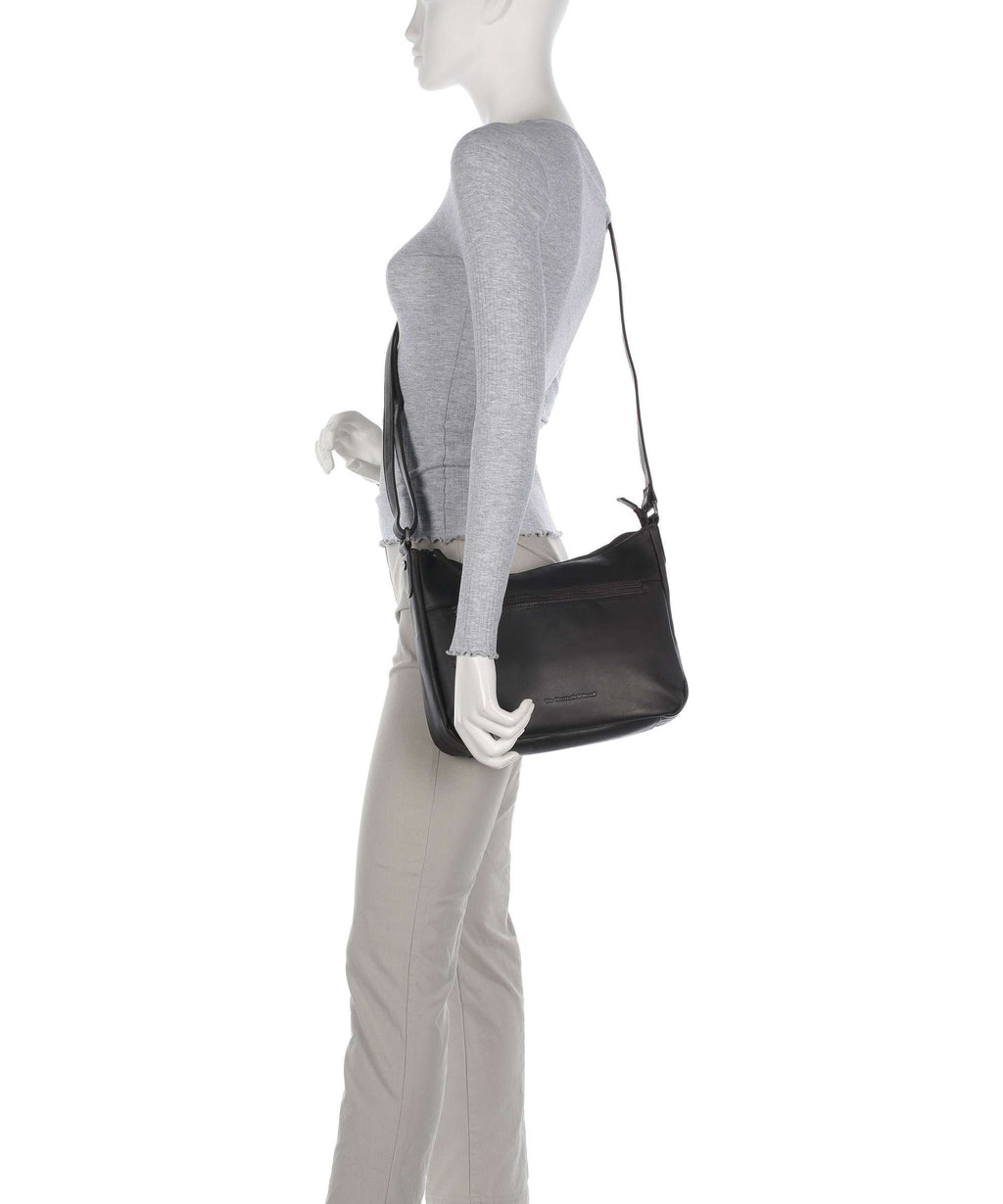 The Chesterfield Brand Wax Pull Up Cow Loraine Crossbody bag brown