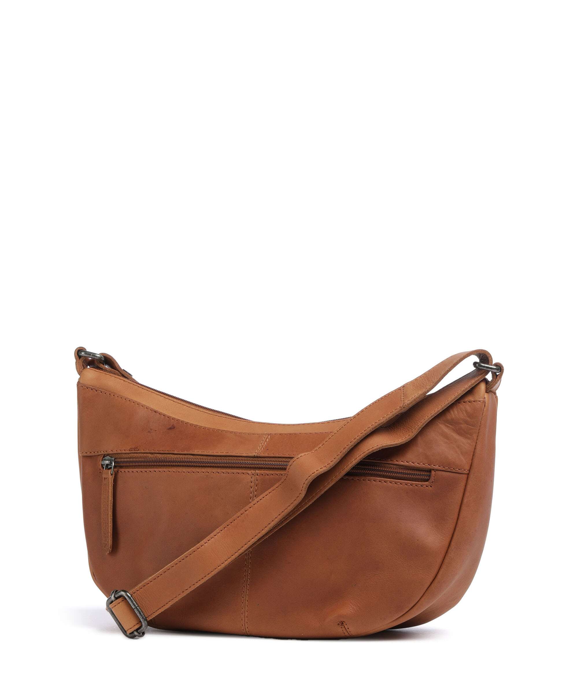 The Chesterfield Brand Wax Pull Up Cow Piemonte Crossbody bag cognac