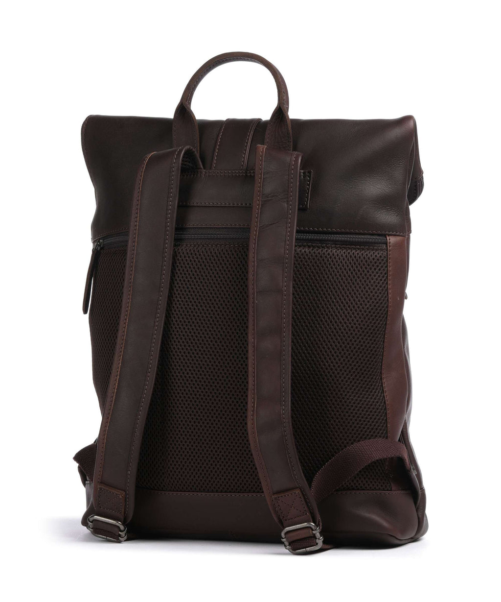 The Chesterfield Brand Wax Pull Up Cow Larsson Backpack brown