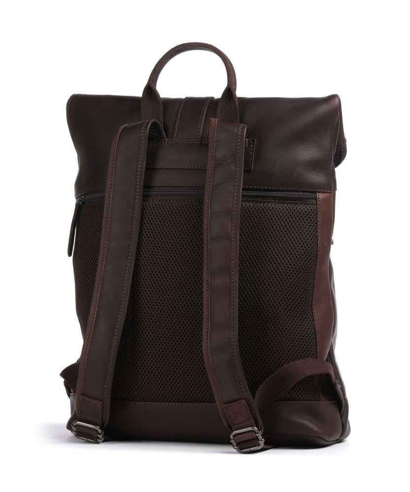The Chesterfield Brand Cow Wax Pull Up Larsson Backpack brown