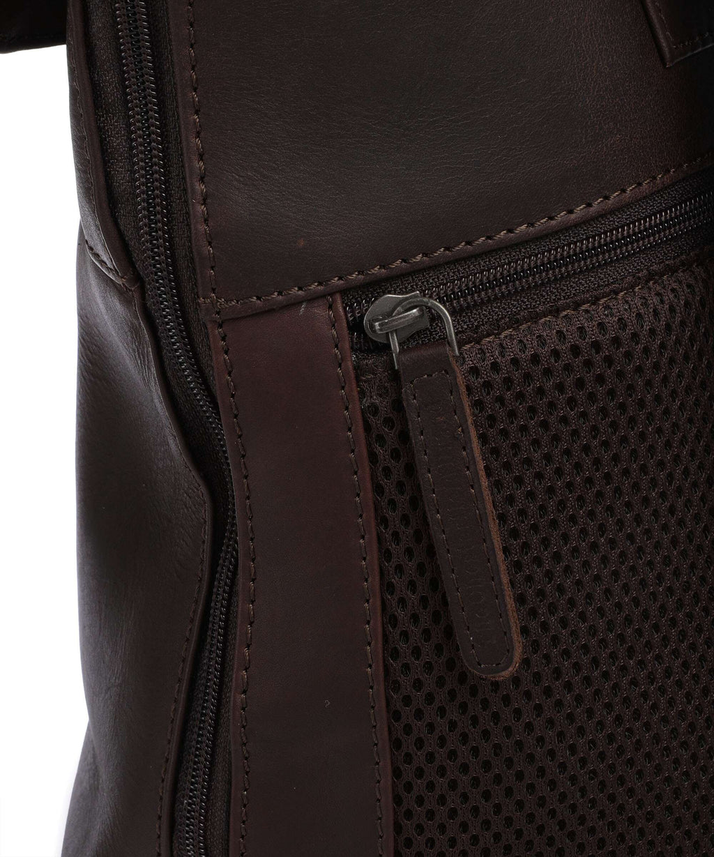 The Chesterfield Brand Wax Pull Up Cow Larsson Backpack brown