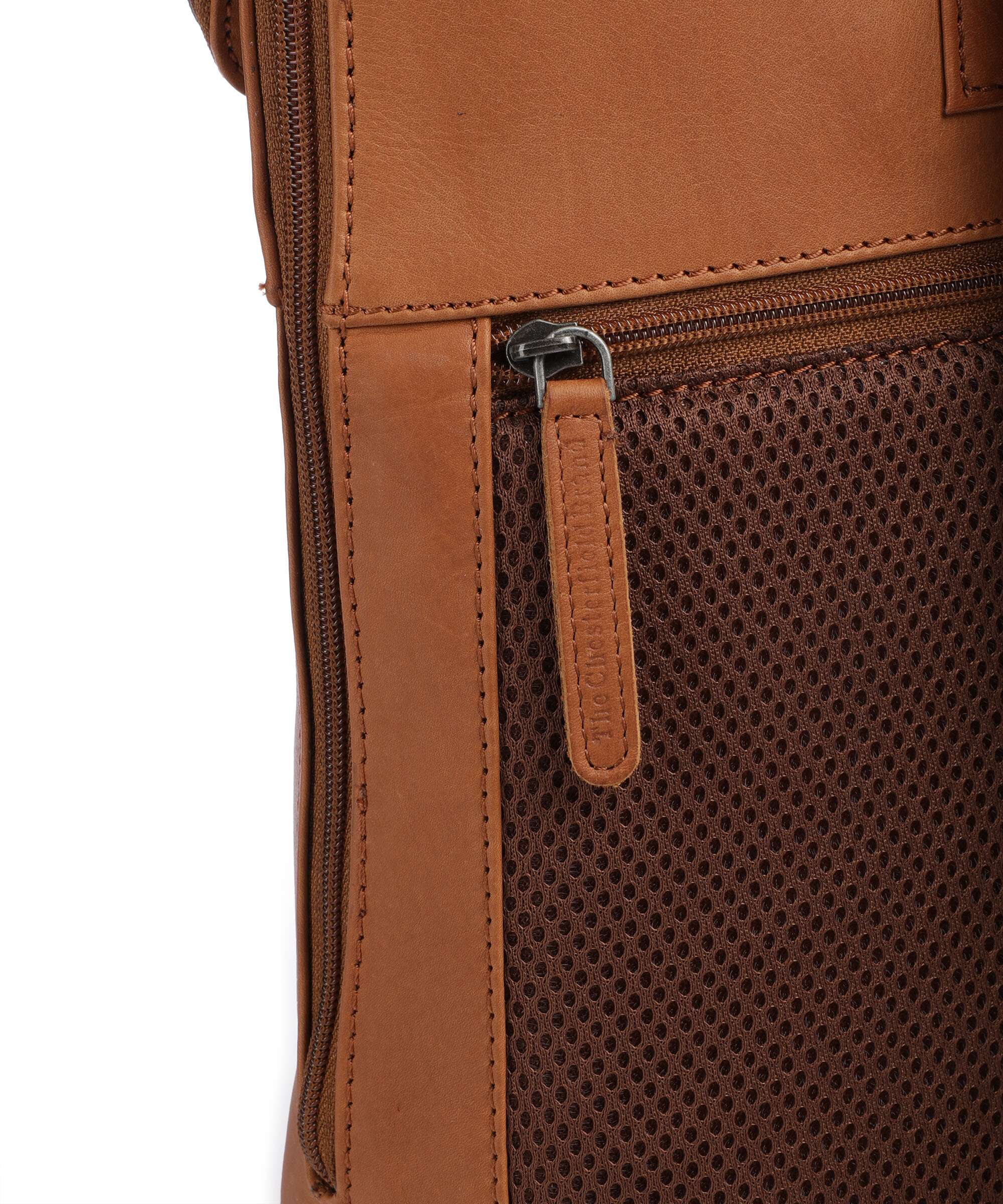 The Chesterfield Brand Wax Pull Up Cow Larsson Backpack cognac