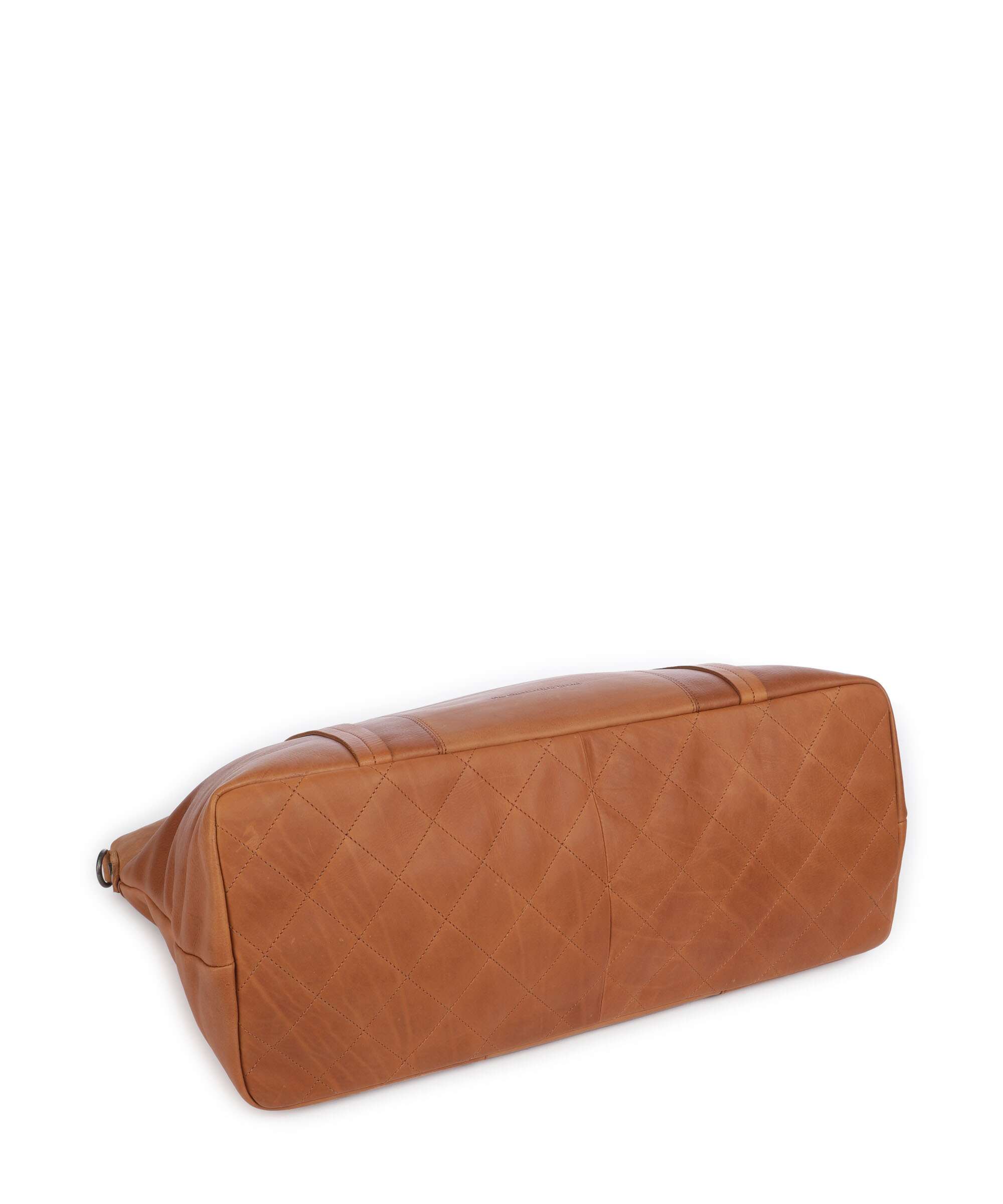 The Chesterfield Brand Wax Pull Up Cow Mark Weekend bag cognac