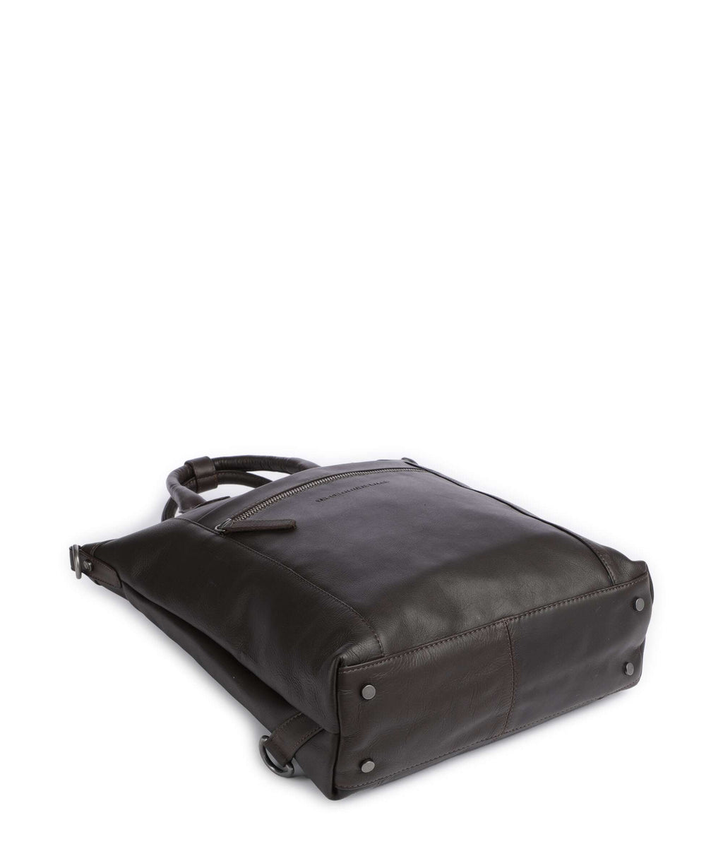 The Chesterfield Brand Wax Pull Up Cow Luisa Backpack bag brown