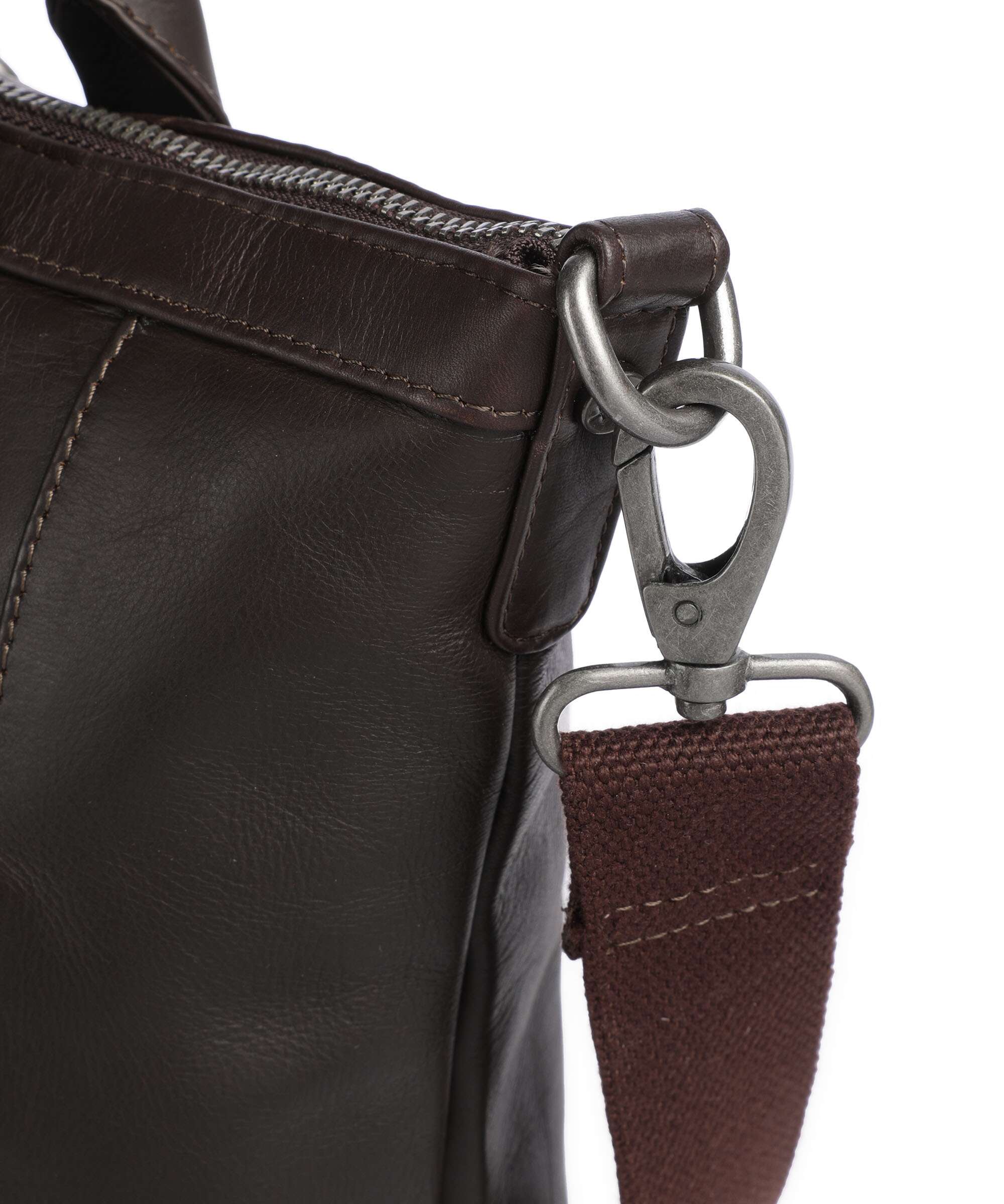 The Chesterfield Brand Wax Pull Up Cow Luisa Backpack bag brown