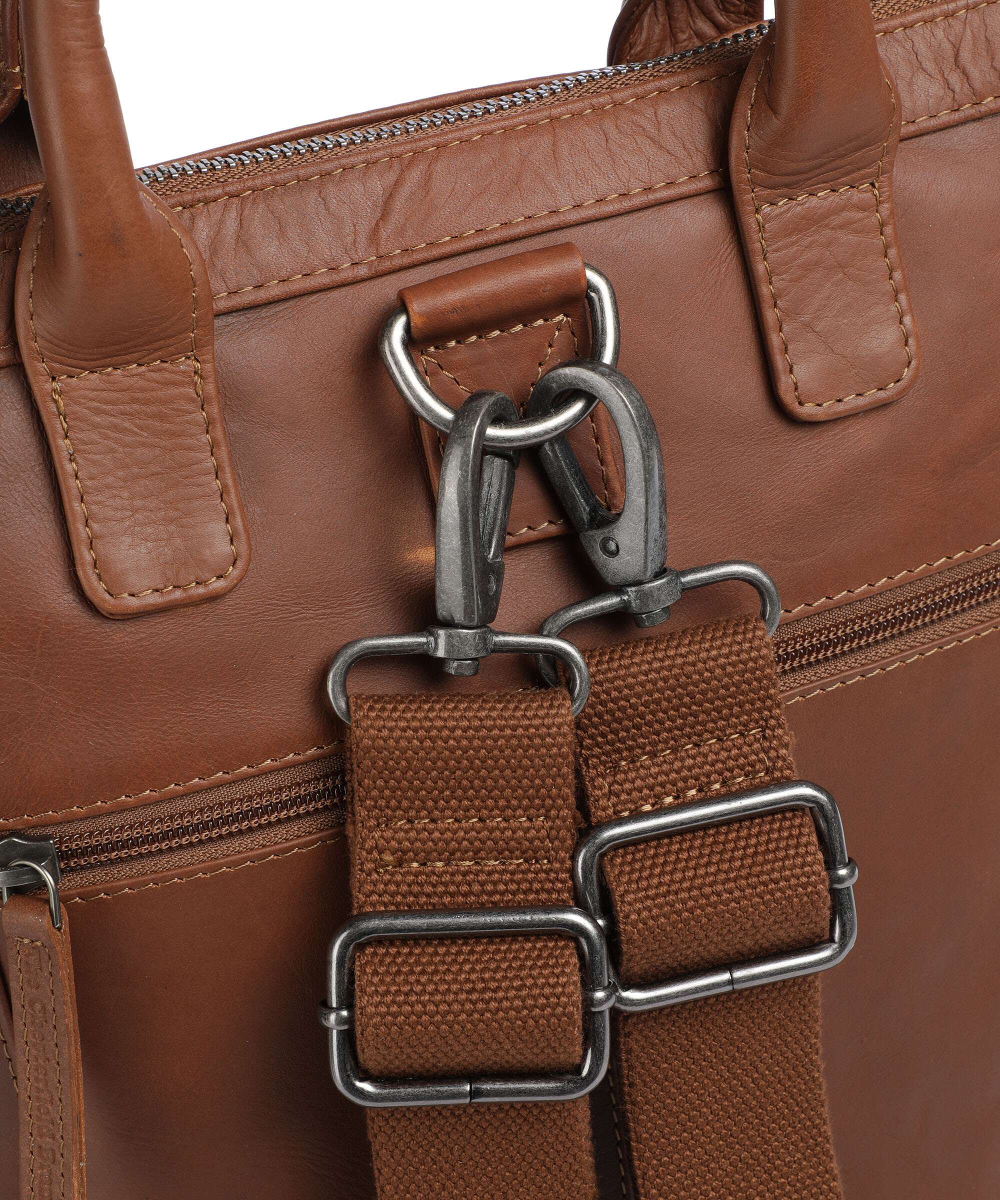 The Chesterfield Brand Wax Pull Up Cow Luisa Backpack bag cognac
